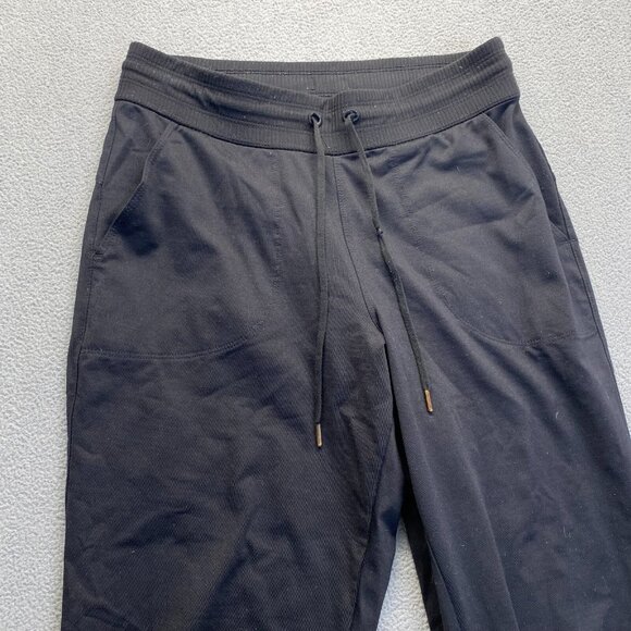 Athleta Jogger Pants Womens Size XS Black, Athletic Gym Workout,Drawstring - Picture 8 of 8